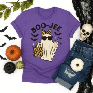 Boo-Jee Ghost Shirt – Funny Boujee Halloween T-Shirt